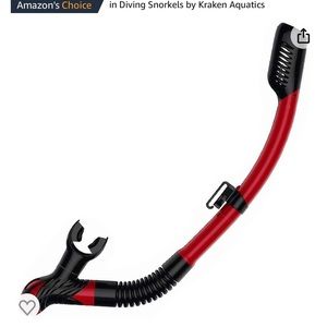 Kraken Aquatics Dry Snorkel NEW